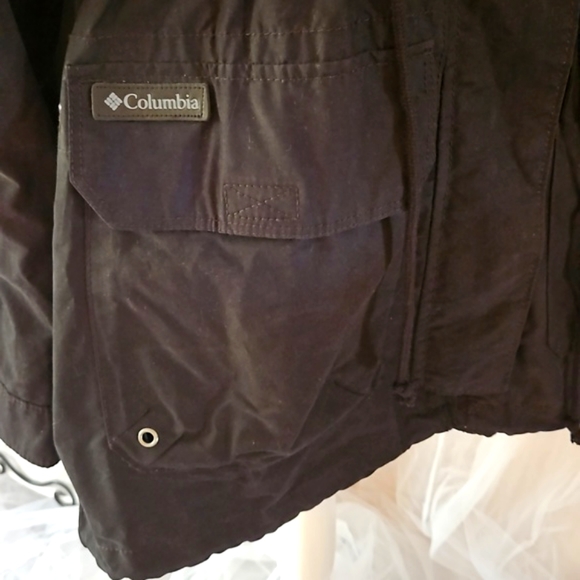 EUC - Columbia Lightweight Anorak Utility Jacket w/ Removable hood - Sz L - Picture 9 of 13